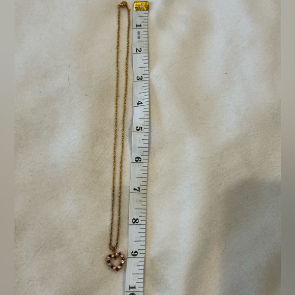 KAS Genuine Ruby Pendant w/Chain - Picture 4 of 4